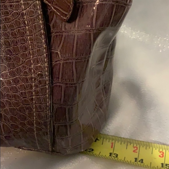 🌻 Nine West brown metallic shoulder bag. Like new - Picture 4 of 7